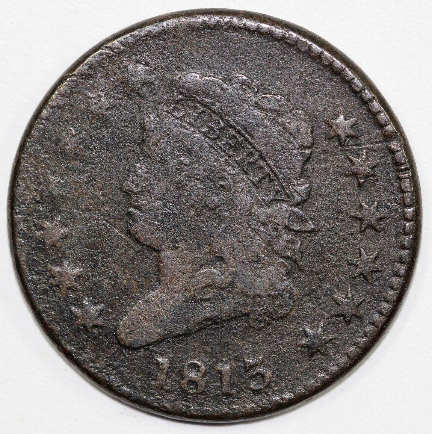 1813 1c Classic Head Large Cent