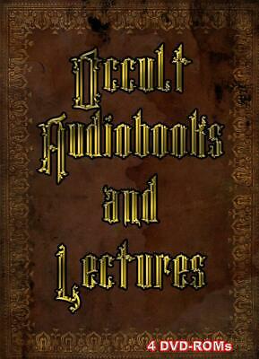 Occult Audiobooks And Lectures - 4 Dvd-roms, Boxed, Sealed